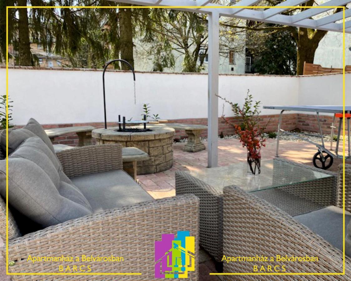Belvárosi Apartmanház Barcs Exterior foto