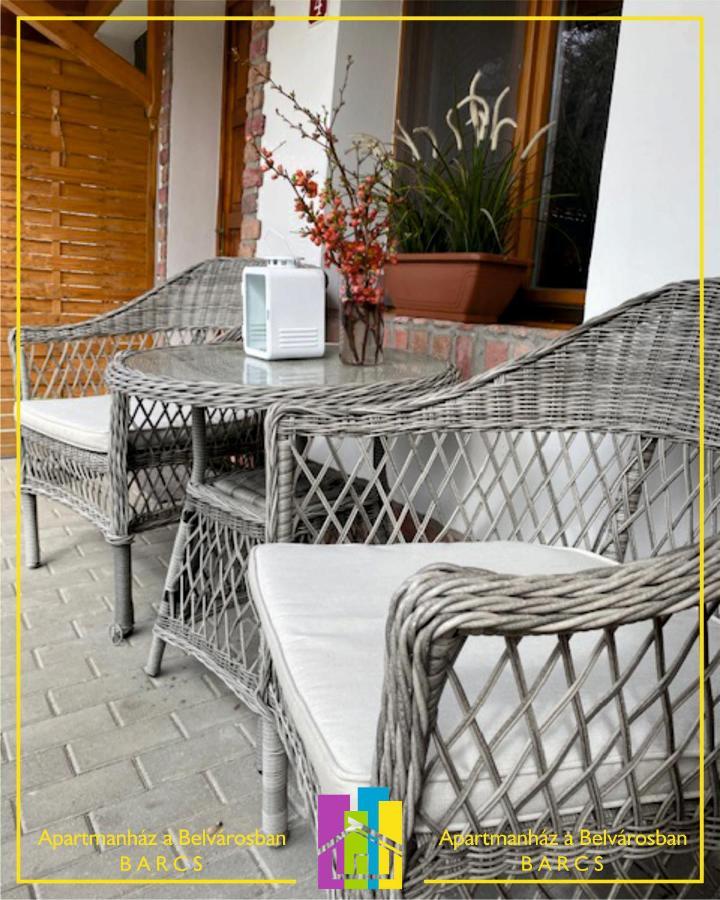Belvárosi Apartmanház Barcs Exterior foto